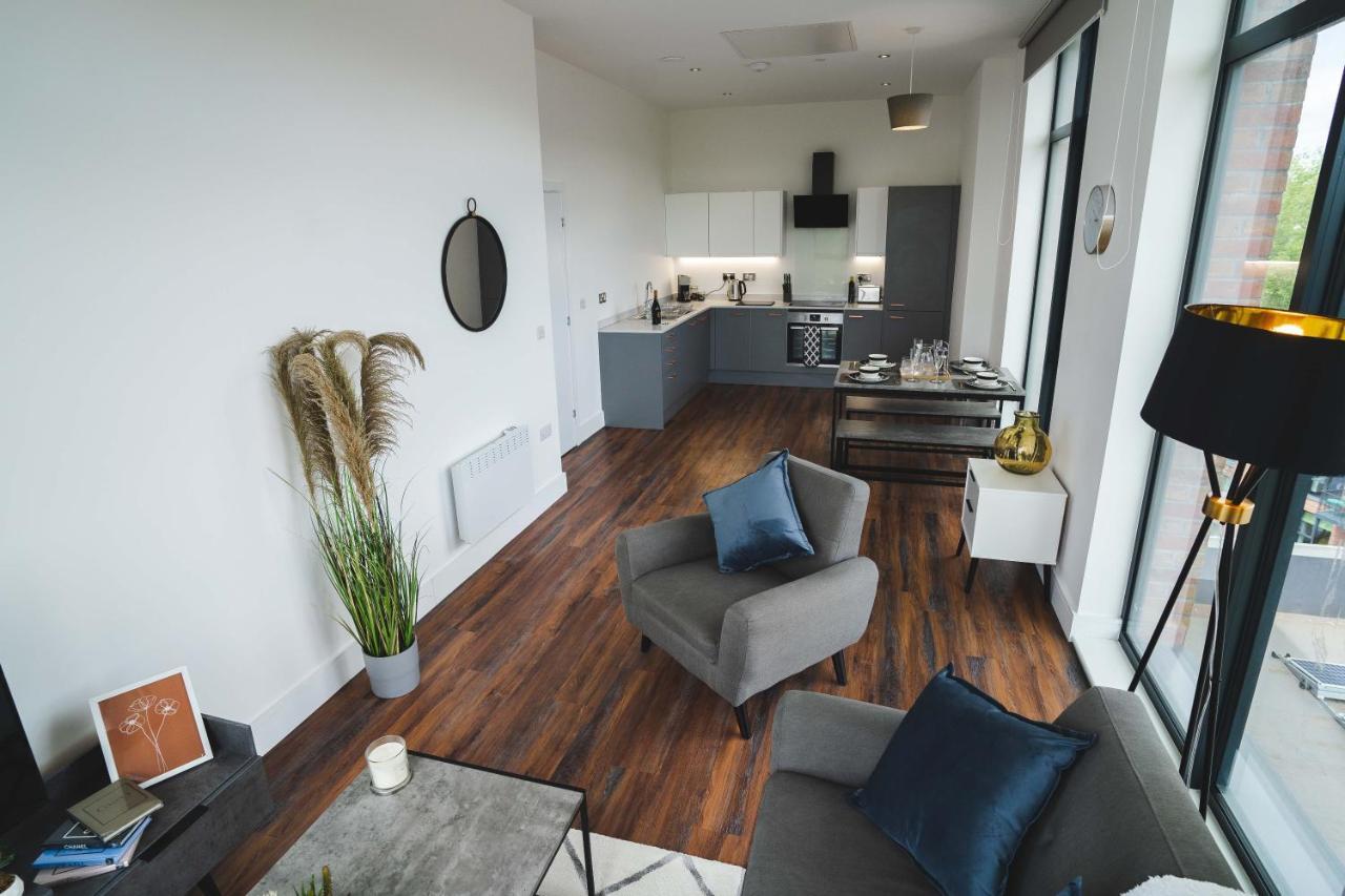 Modern 2-Beds - City Centre - Free Wi-Fi - New - Sheffield Eksteriør billede