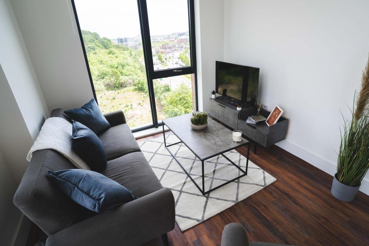 Modern 2-Beds - City Centre - Free Wi-Fi - New - Sheffield Eksteriør billede