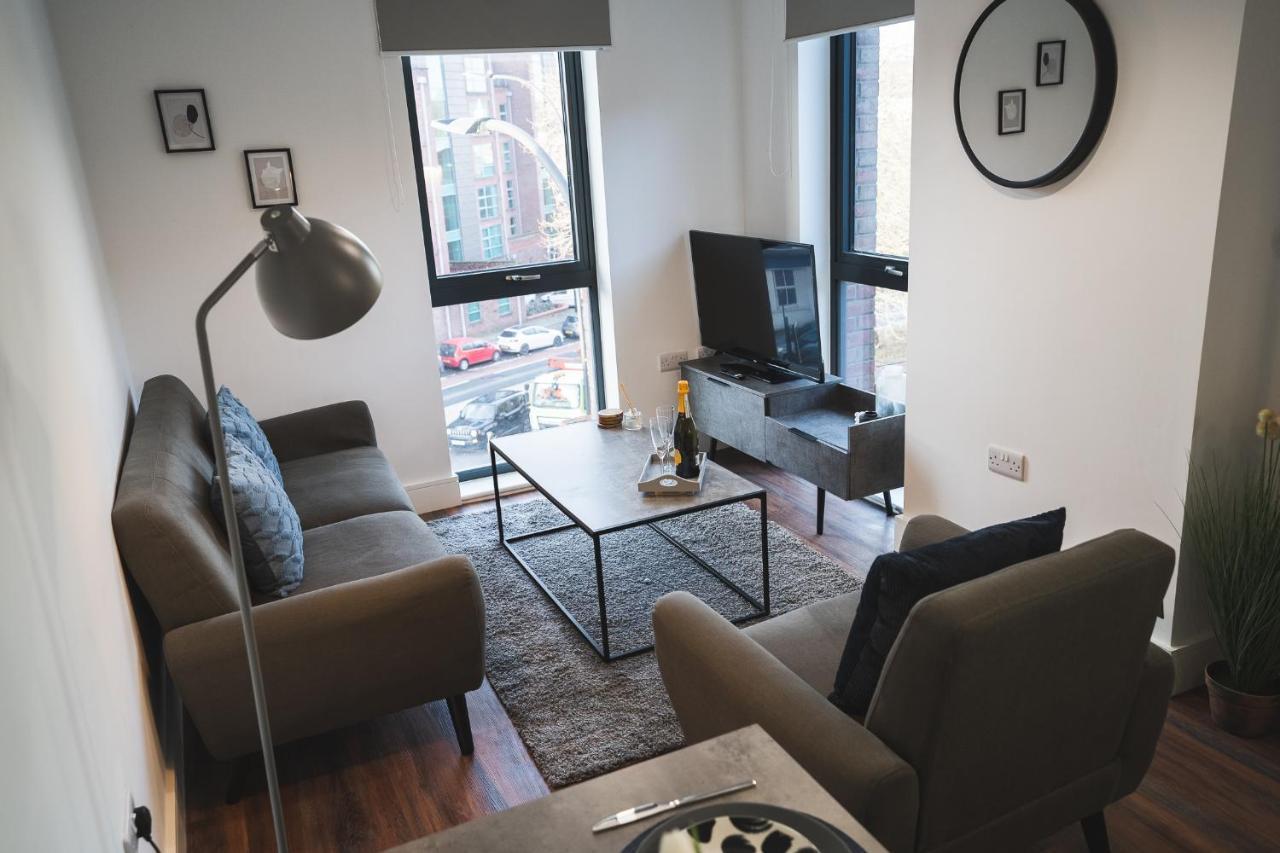 Modern 2-Beds - City Centre - Free Wi-Fi - New - Sheffield Eksteriør billede